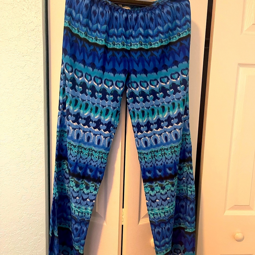 Wide leg satin comfy pants🍀🏝🏝😍